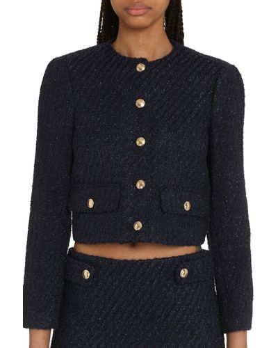 MICHAEL Michael Kors Knitted Jacket - Blue