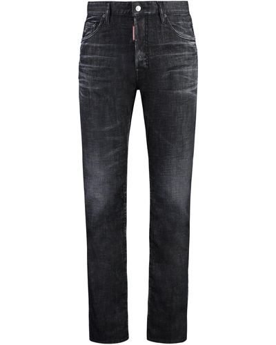 DSquared² 642 Jean 5-pocket Straight-leg Jeans - Blue