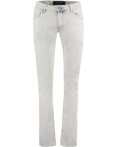 handpicked Orvieto Slim Fit Jeans - Gray