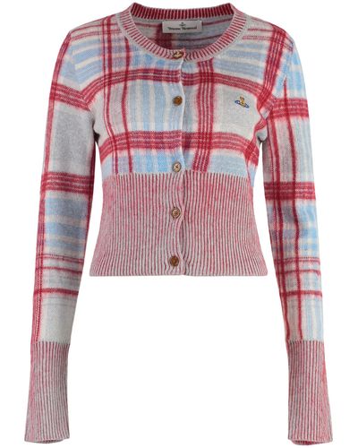 Vivienne Westwood Cotton Blend Cardigan - Pink