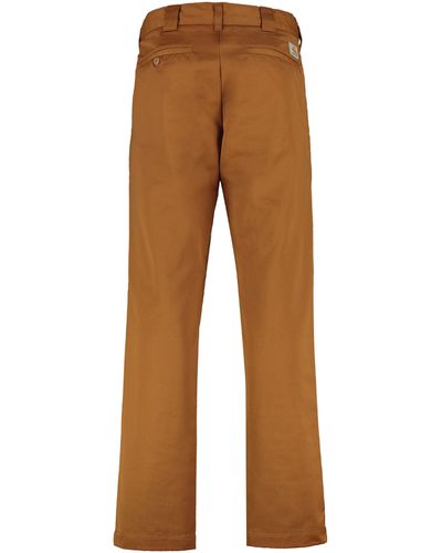 Carhartt Pantaloni chino in cotone - Marrone