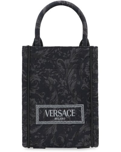 Versace Athena Mini Tote - Black