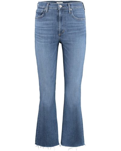 Citizens of Humanity Jeans Isola Cropped - Blu