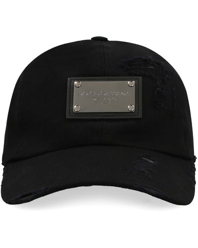 Dolce & Gabbana Logo Baseball Cap - Black
