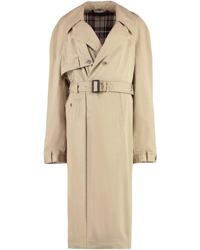 Balenciaga Trench coat in cotone - Neutro