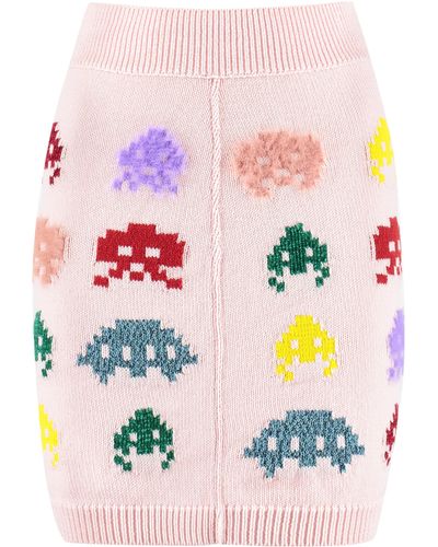 Stella McCartney Knit Mini Skirt - Pink