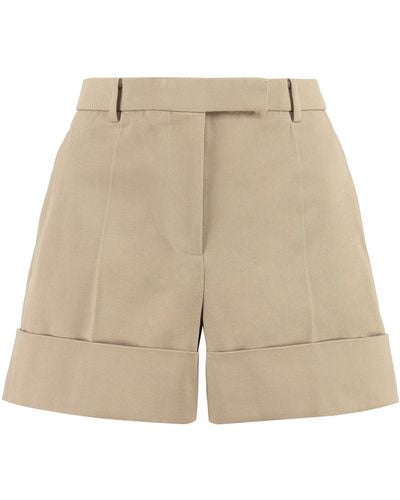 Thom Browne Cotton Shorts - Natural
