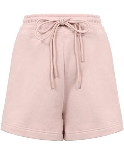 adidas By Stella McCartney Cotton Shorts - Pink