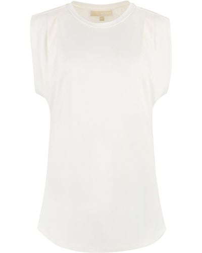 MICHAEL Michael Kors Blusa in viscosa - Bianco