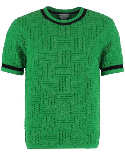 Bottega Veneta T-shirt girocollo - Verde
