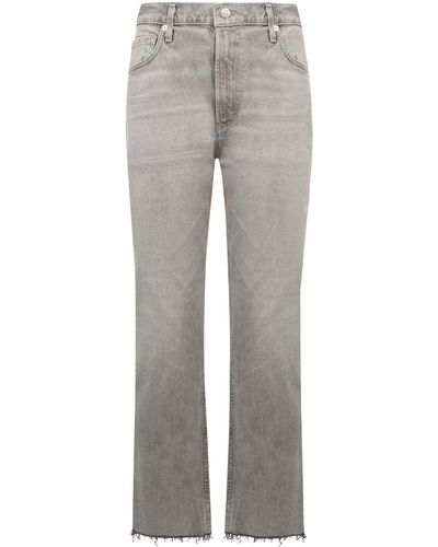 Citizens of Humanity Cropped Jeans - Gray