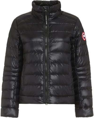 Canada Goose Cypress Hooded Techno Fabric Down Jacket - Black