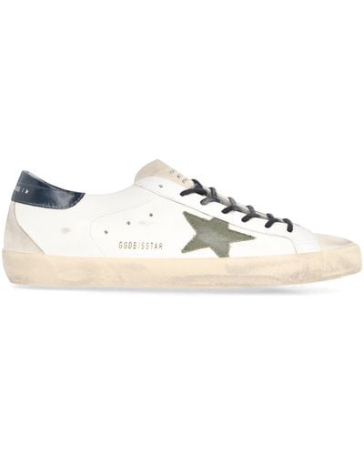 Golden Goose Super-Star Low-Top Sneakers - White