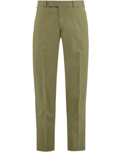 PT01 Pantaloni chino in cotone stretch - Verde