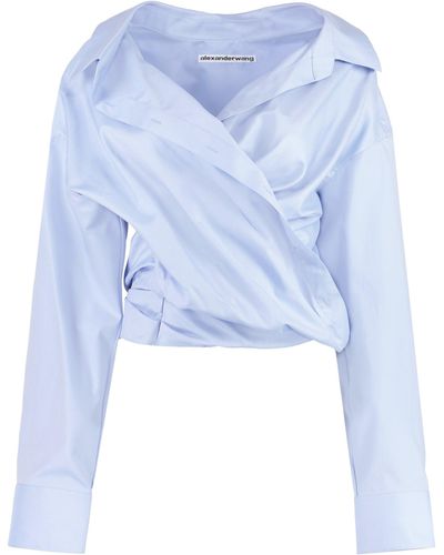 Alexander Wang Camicia in cotone - Blu