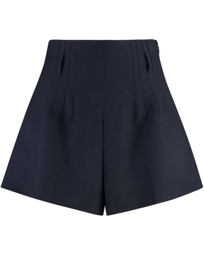 Prada Shorts in lana - Blu
