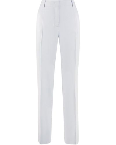 Alberta Ferretti Tailored Trousers - White