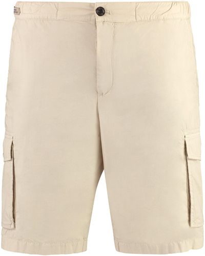 Paul & Shark Cotton Bermuda Shorts - Grey