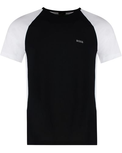 BOSS Techno Fabric T-shirt - Black