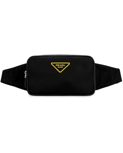 Prada Nylon Belt Bag - Black