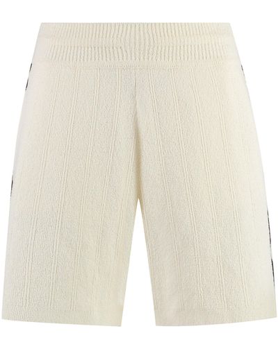 Golden Goose Lionel Knitted Shorts - White