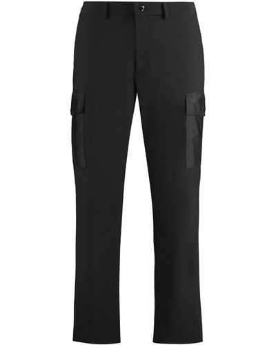Moncler Pantaloni in tessuto tecnico - Nero