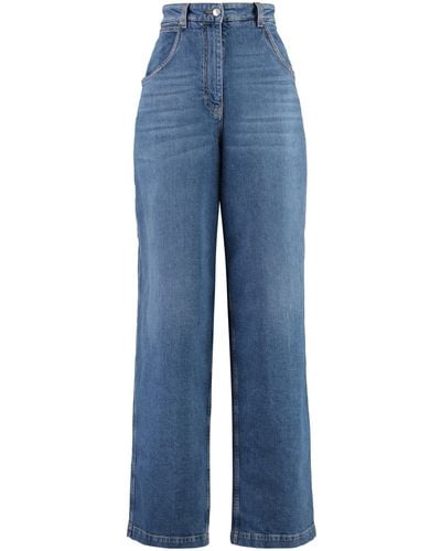 Etro Jeans wide-leg - Blu