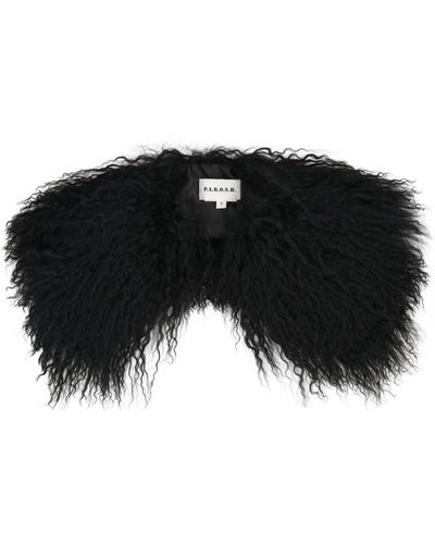 P.A.R.O.S.H. Fur Collar - Black
