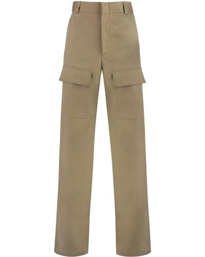 Gucci Cotton Cargo-trousers - Natural