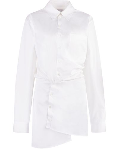 Off-White c/o Virgil Abloh Cotton Shirt Dress - White