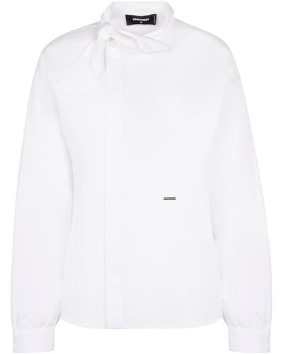 DSquared² Camicia in cotone - Bianco