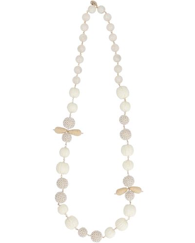 Weekend by Maxmara Aligi Resin Necklace - White