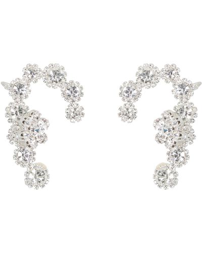 Magda Butrym Embellished Earrings - White