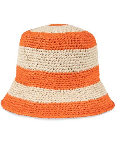 La DoubleJ Straw Hat - Orange