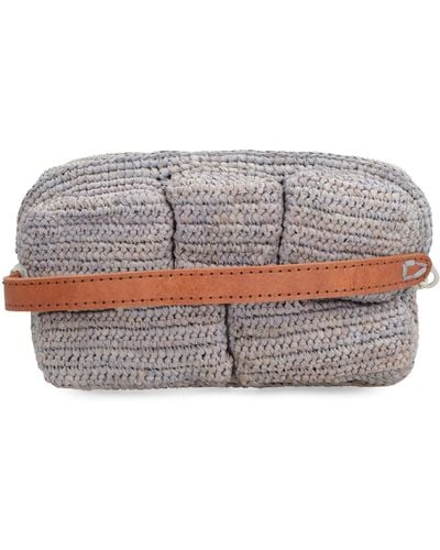 MADE FOR A WOMAN Bombé Clutch - Grey