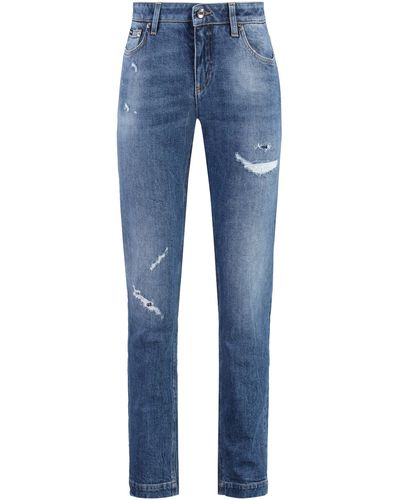 Dolce & Gabbana Jeans in cotone stretch - Blu