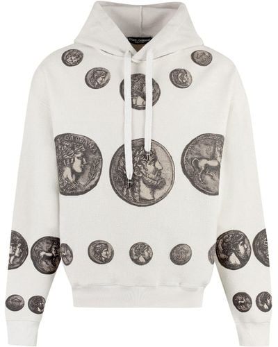 Dolce & Gabbana Jersey Sweatshirt - White