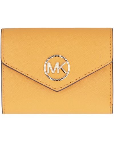 MICHAEL Michael Kors Carmen Small Wallet - Orange