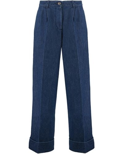 Gucci Jeans wide-leg - Blu