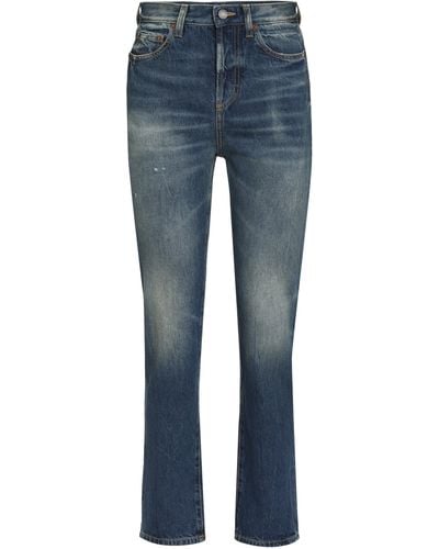 Saint Laurent Jeans straight leg a 5 tasche - Blu