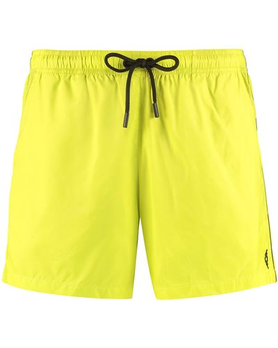 Marcelo Burlon Nylon Swim Shorts - Yellow
