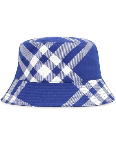 Burberry Bucket Hat - Blue