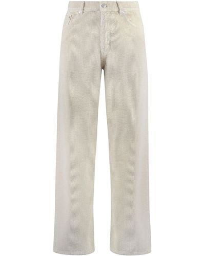 GANT Corduroy Trousers - White