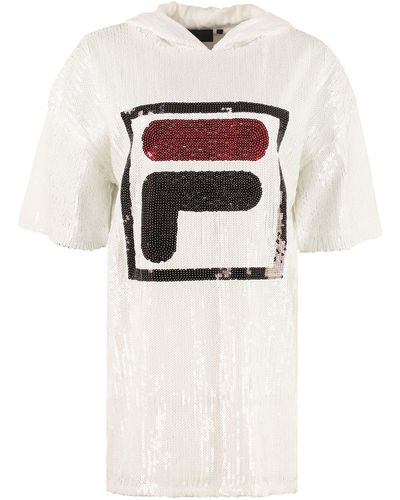 Fila Mari Sequin Dress - White