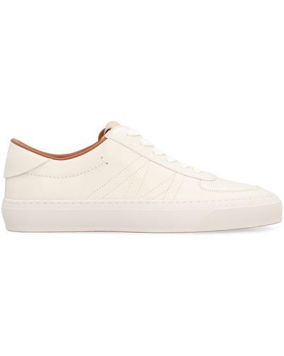 Moncler Monclub Leather Low-top Trainers - White