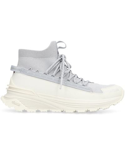 Moncler Sneakers high-top Monte Runner glitterate - Bianco
