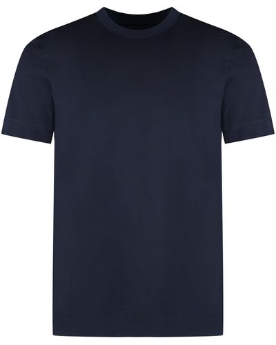 Givenchy T-shirt girocollo in cotone - Blu