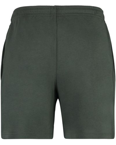 K-Way Cotton Bermuda Shorts - Green