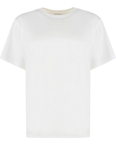 Vince Cotton Crew-Neck T-Shirt - White