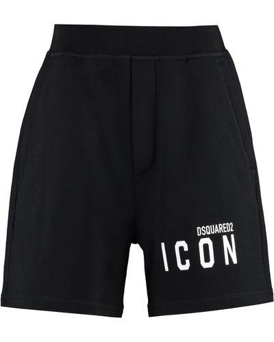 DSquared² Shorts BE ICON RELAX - Nero